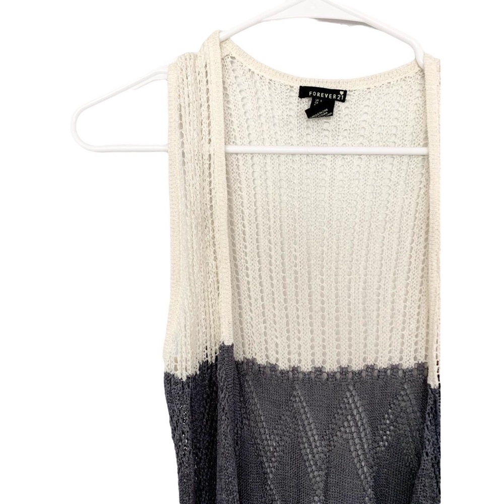 Forever 21 Knit Open Long Cardigan